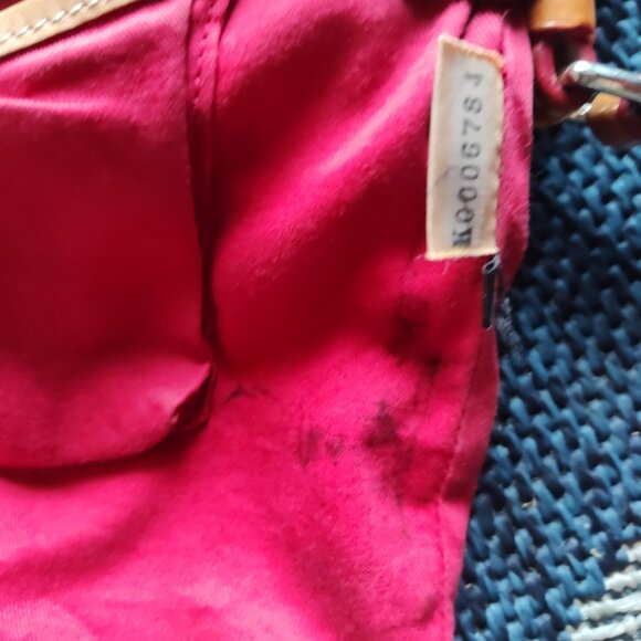 Dooney & Bourke Crossbody Shoulder Bag Leather & Fabric READ - Picture 7 of 16